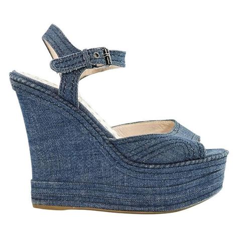 miu miu denim sandals|miumiu shoes women.